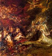 Eugene Isabey The Temptation of St. Anthony USA oil painting reproduction